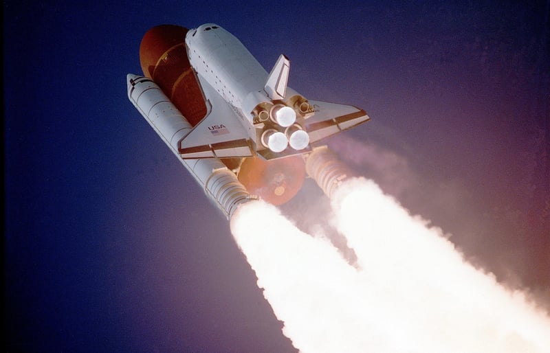 Space Shuttle Liftoff